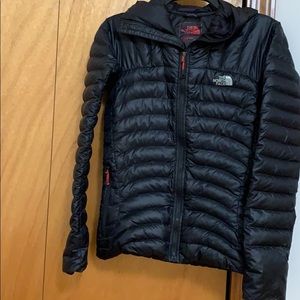 The North Face thermoball down hooded jacket